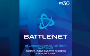 Gift Card Blizzard Battle.net R$ 30,00 [Exclusivo Brasil]
