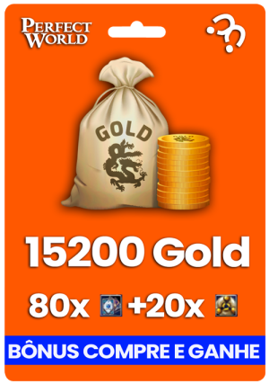 15200 Gold Perfect World - 10% de Desconto via Pix