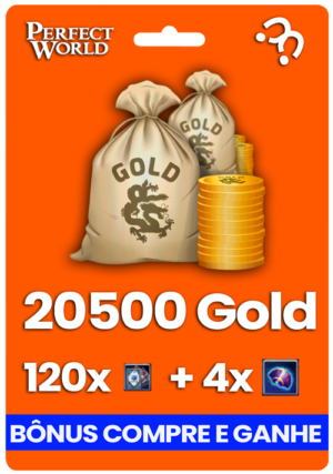 20500 Gold Perfect World - 10% de Desconto via Pix