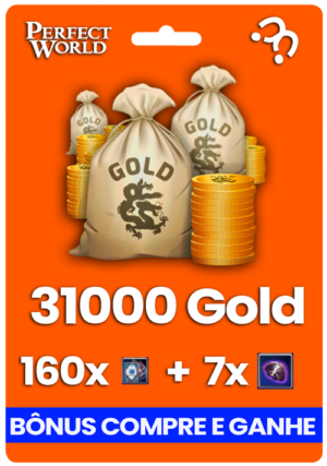 31000 Gold Perfect World - 10% de Desconto via Pix