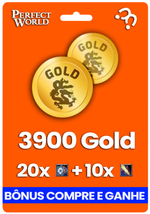 3900 Gold Perfect World - 10% de Desconto via Pix