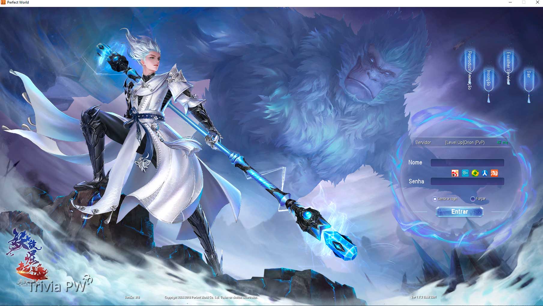 Uma nova classe será adicionada a Perfect World na próxima