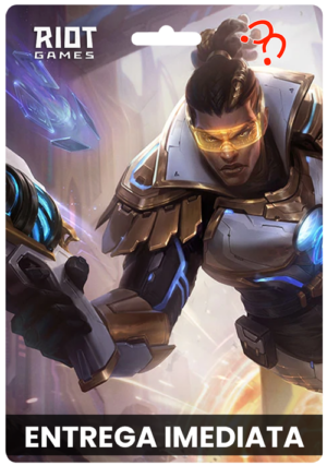 Cartão pré-pago 1380 Riot Points – League of Legends