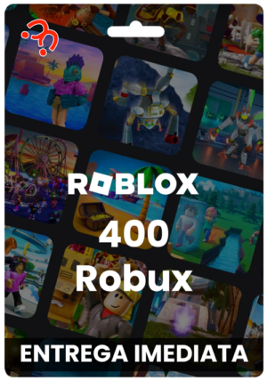 Cartão pré-pago 400 Robux – Roblox
