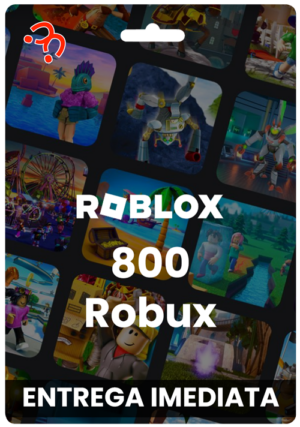 Cartão pré-pago 800 Robux – Roblox