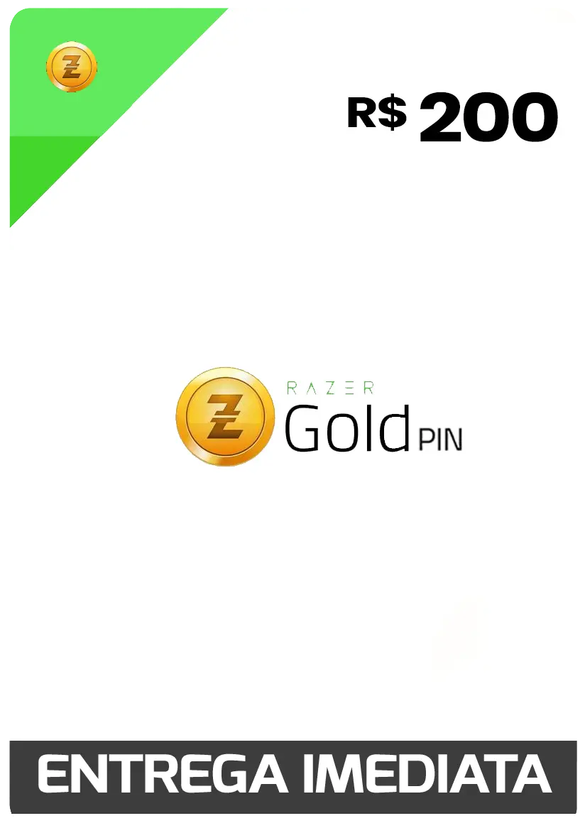 Comprar Razer Gold PIN Brazil - R$ 200 - Trivia PW