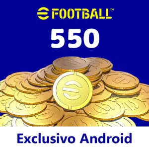 Gift Card eFootball™ Coin 550 Android [Exclusivo Brasil]