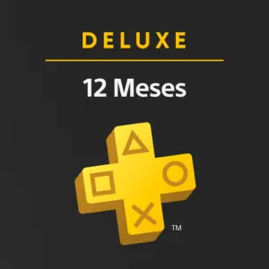 Gift Card PlayStation Plus Deluxe: Assinatura de 12 meses