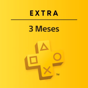 Gift Card PlayStation Plus Extra: Assinatura de 3 meses