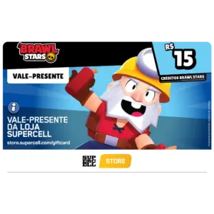 Gift Card Brawl Stars R$ 15