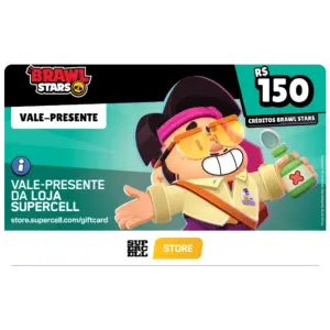 Gift Card Brawl Stars R$ 150