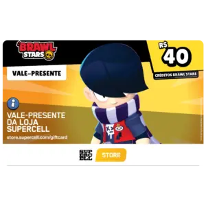Gift Card Brawl Stars R$ 40