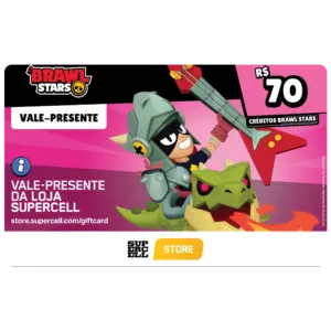 Gift Card Brawl Stars R$ 70