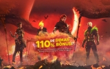 Nova promoção de Dimas! Com 110% de bônus na primeira recarga por ID até 06/07!