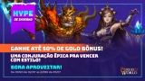 Promoção de Aniversário com até 50% de bônus para você aproveitar!