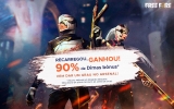 Promoção de Dimas! 90% de Bônus para primeira recarga de 25/01 a 01/02!