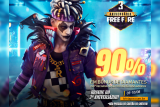 90% em bônus de Diamantes até 10/08!