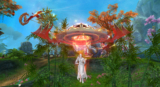 Pássaro Dourado Celestial – Voo